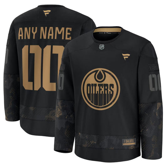 Edmonton Oilers Jersey Black 1