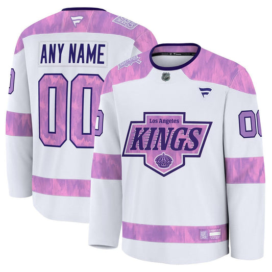 Los Angeles Kings Jersey White 1