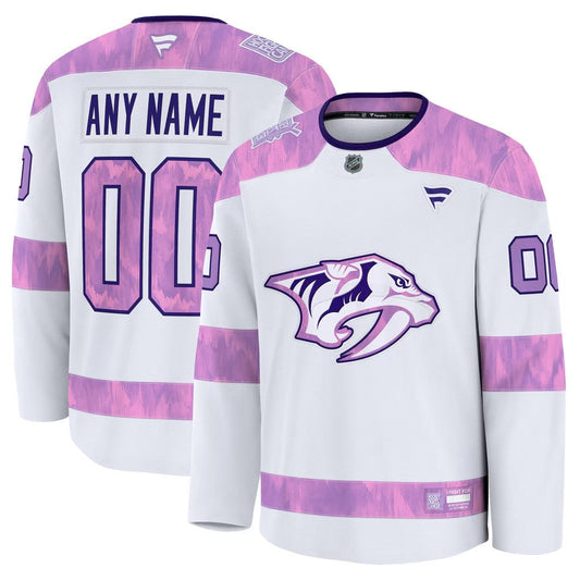 Nashville Predators Jersey White 1