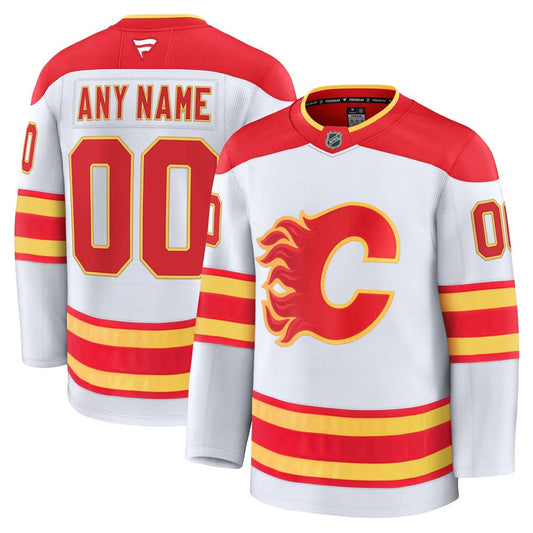Calgary Flames Jersey White 2
