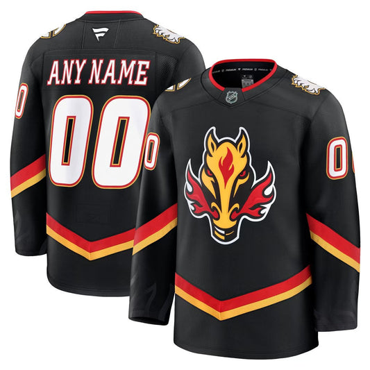 Calgary Flames Jersey Black 1