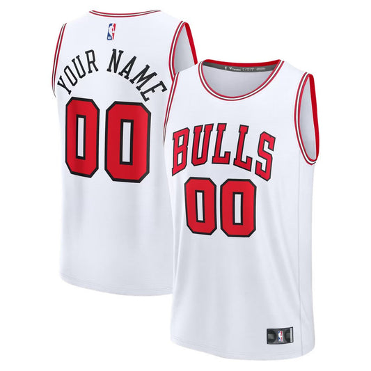 Chicago Bulls Jersey White 1