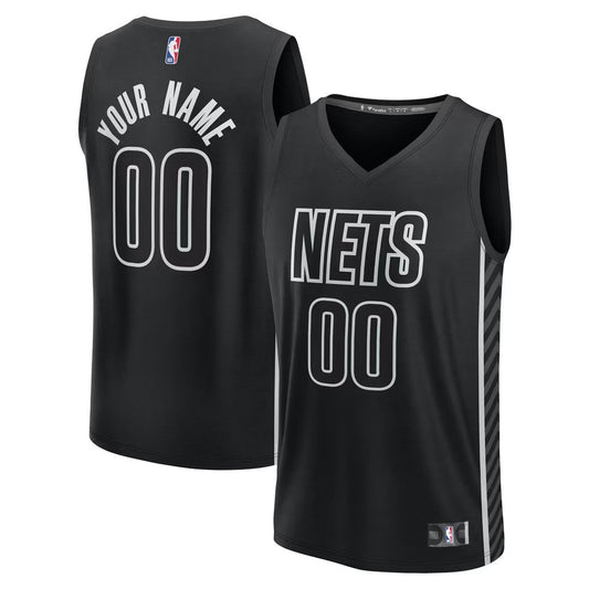 Brooklyn Nets Jersey Black 2