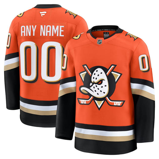 Anaheim Ducks Jersey Orange 1
