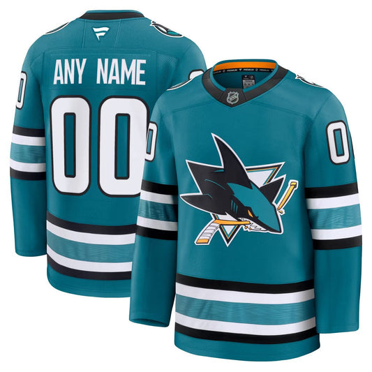 San Jose Sharks Jersey Teal 2