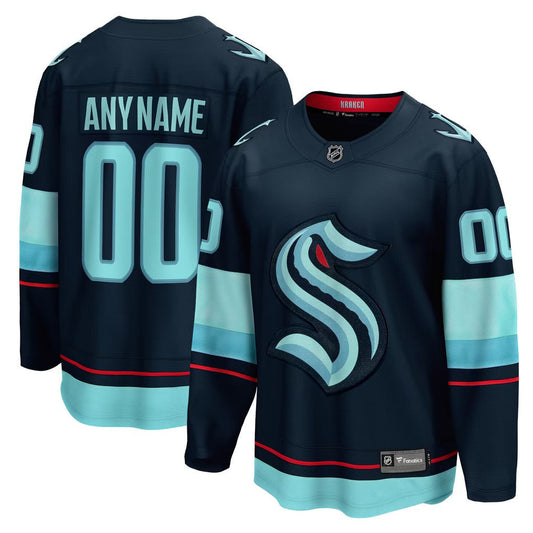 Seattle Kraken Jersey Black 2