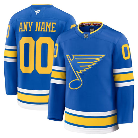 St. Louis Blues Jersey Blue 1