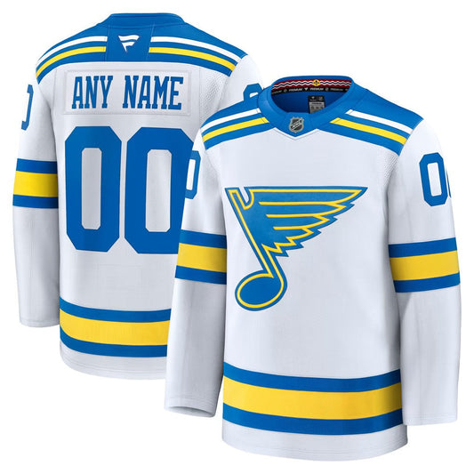 St. Louis Blues Jersey White 1