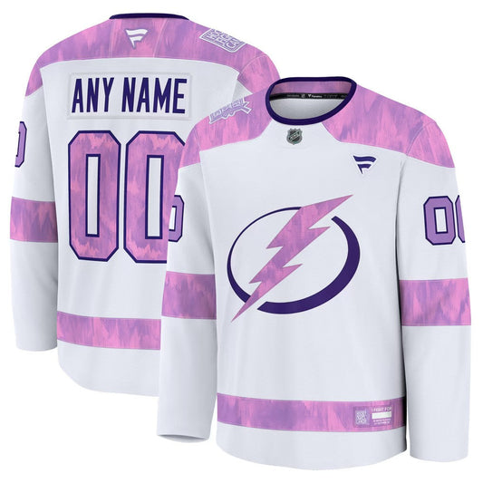 Tampa Bay Lightning Jersey White 1