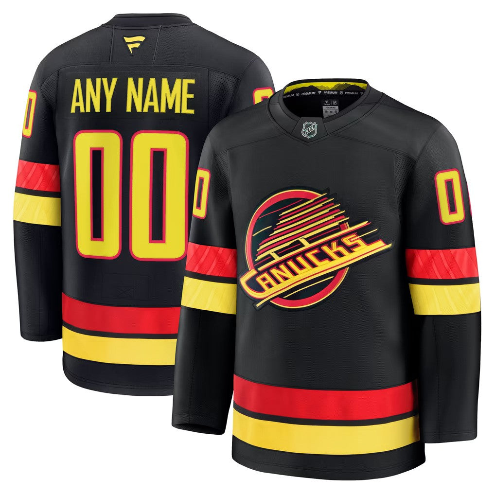 Vancouver Canucks Jersey Black 1