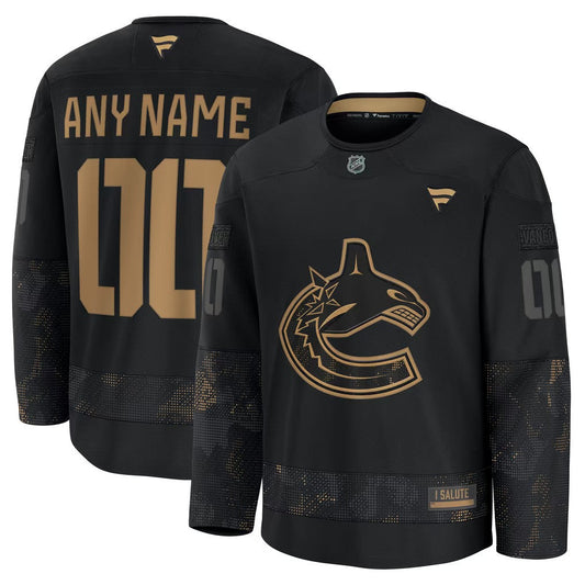 Vancouver Canucks Jersey Black 2