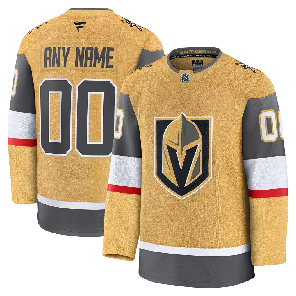 Vegas Golden Knights Jersey Gold 1