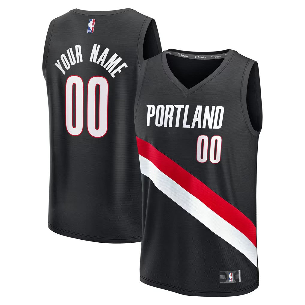 Portland Trail Blazers Jersey Black 1
