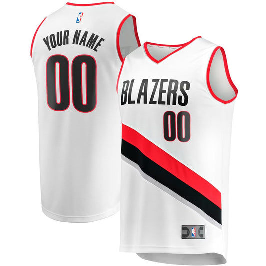 Portland Trail Blazers Jersey White 2