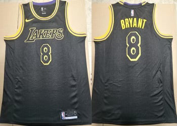 LA Lakers x Bryant Black Jersey 3