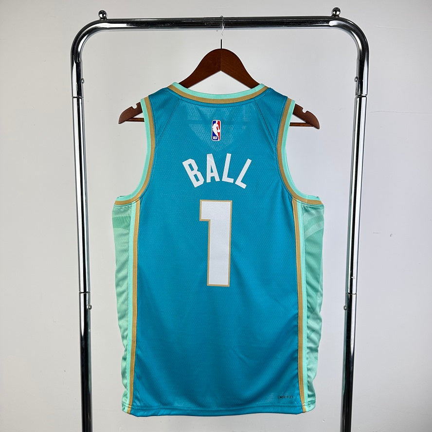 Charlotte Hornets Turquoise Buzz City Jersey