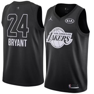LA Lakers x Bryant Black Jersey 5