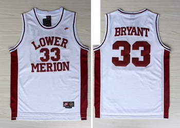 Lower Merion x Bryant White Jersey 1