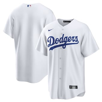 LA Dodgers White Jersey