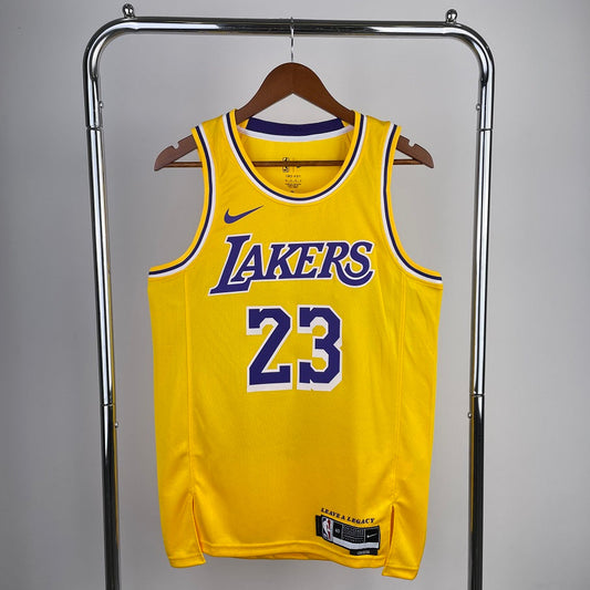 LA Lakers Yellow Jersey