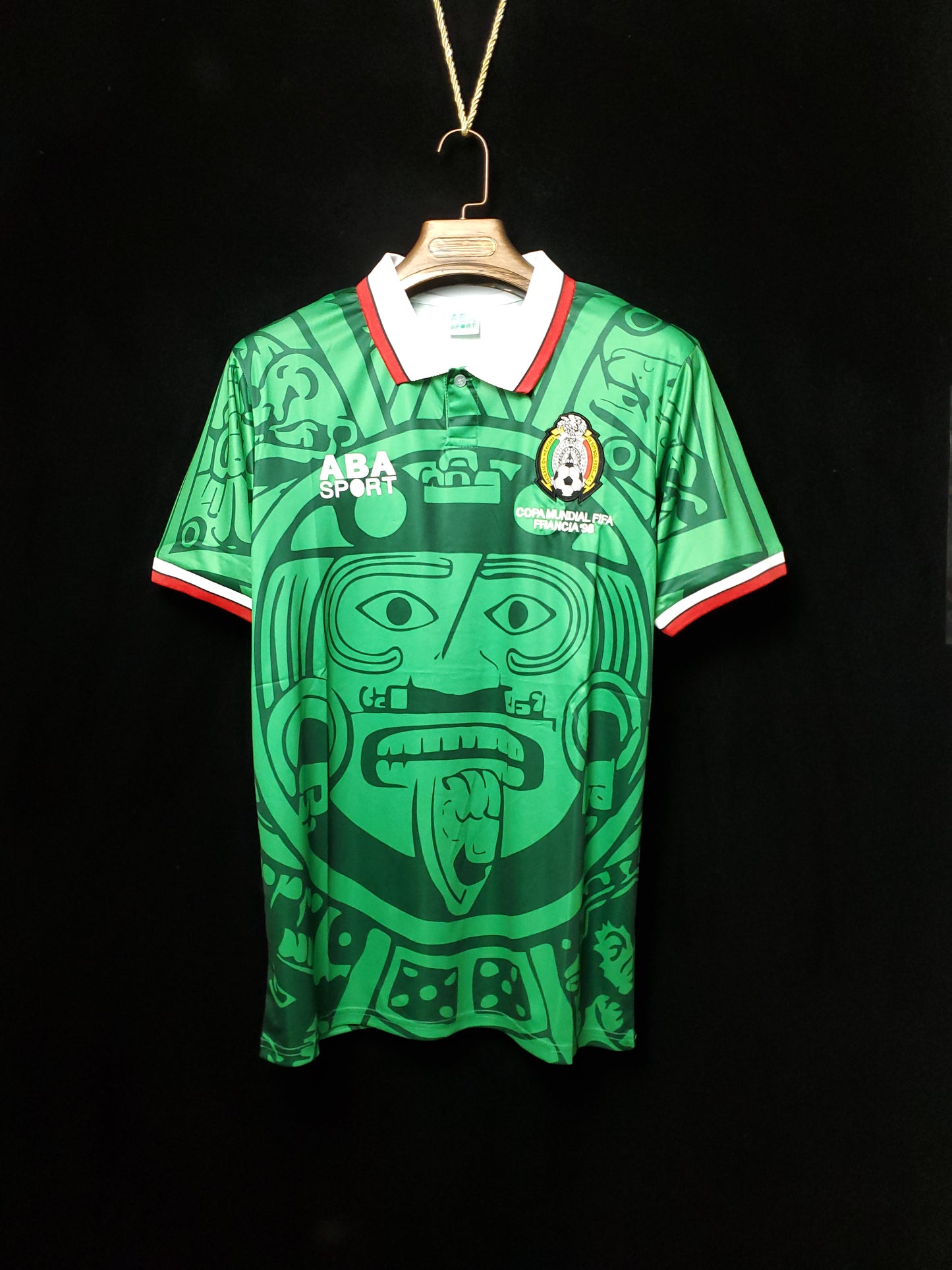 Mexico vintage Green soccer jersey World cup 98