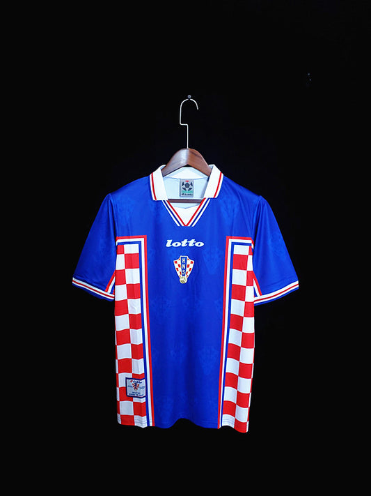 Croatia 1998 Away Retro Jersey