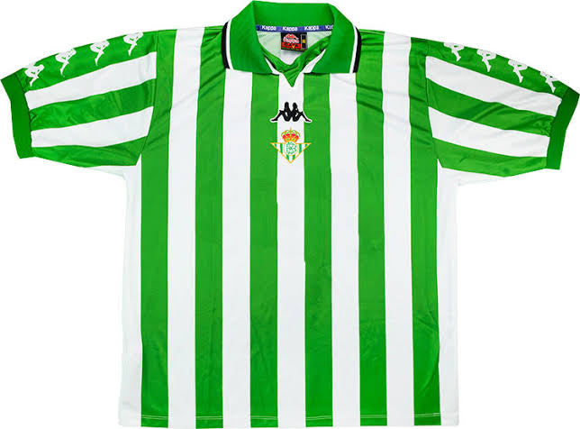 Real Betis 99/00 Home Retro Club Jersey