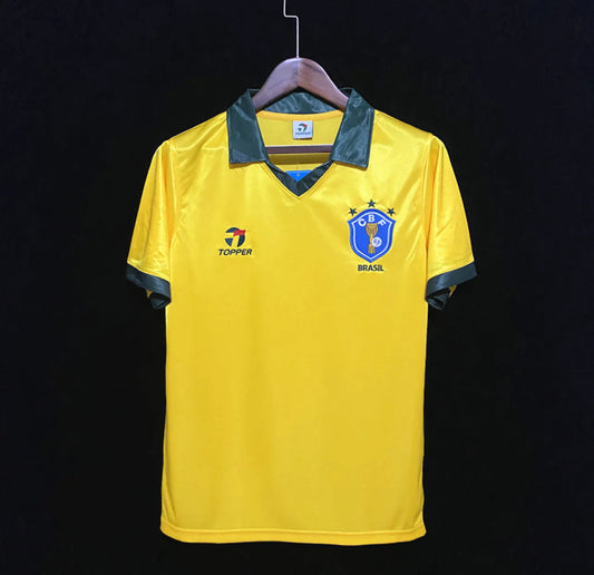 Brazil 1985 Home Retro Jersey