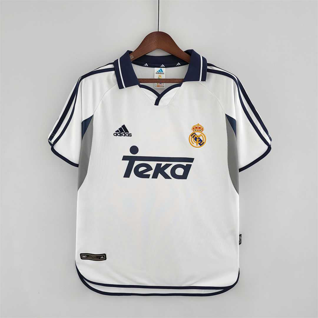 R. Madrid 00/01 Home Retro Club Jersey