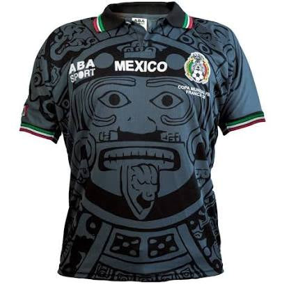 Mexico 1998 3rd Retro Jersey