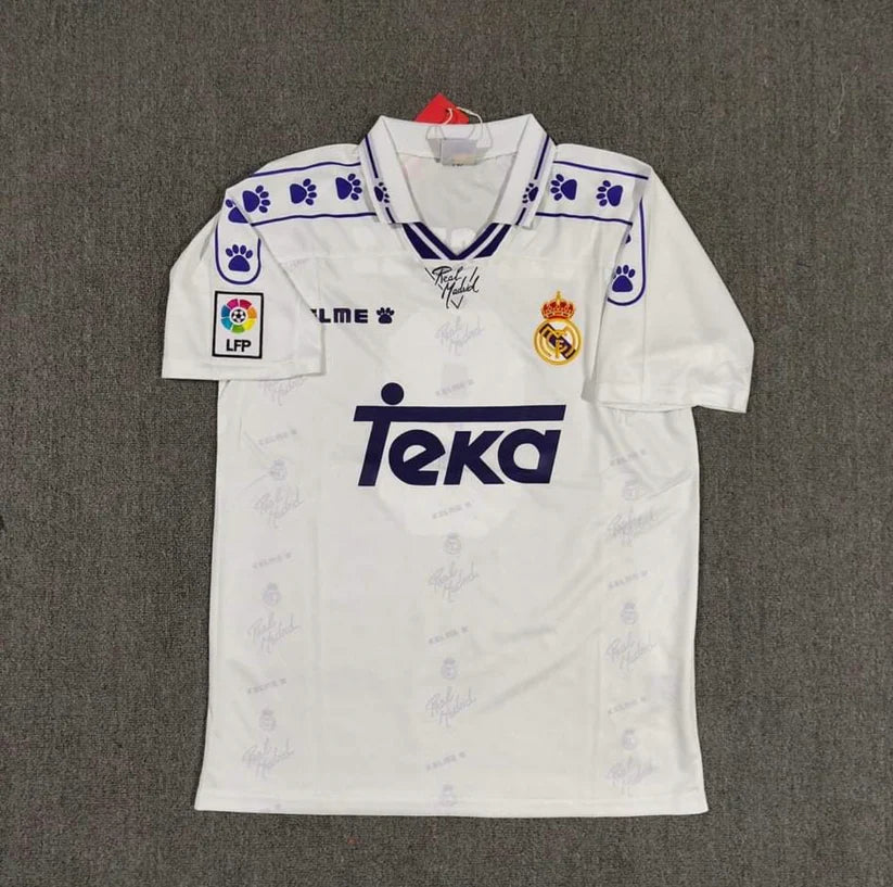 R. Madrid 95/96 Home Retro Club Jersey