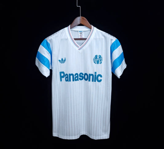 Marseille 1990 Home Retro Club Jersey