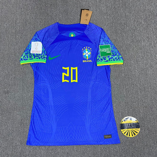 Brazil Away 22/23 Player Issue Jersey