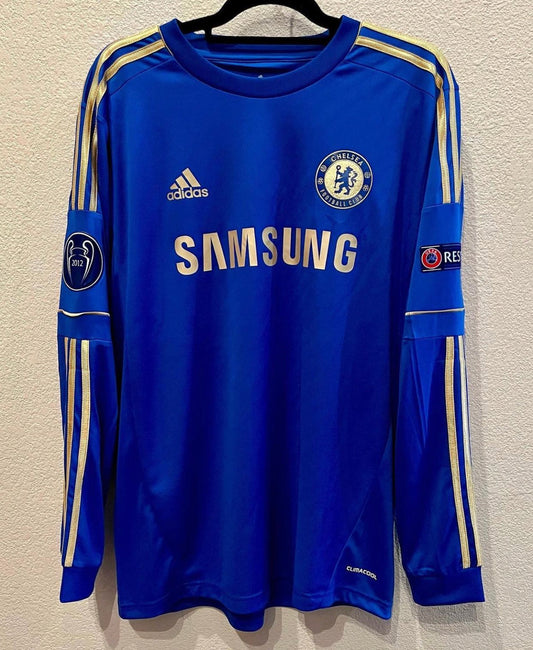 Chelsea Home 12/13 Long Sleeve Retro Jersey