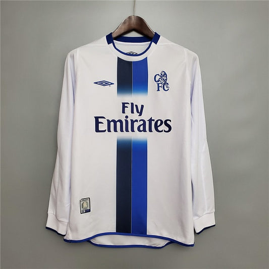 Chelsea Away 03/05 Long Sleeve Retro Jersey