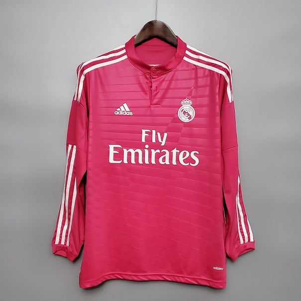 R. Madrid Away 14/15 Long Sleeve Retro Jersey