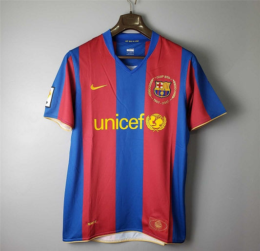 Barça 07/08 Home Retro Club Jersey