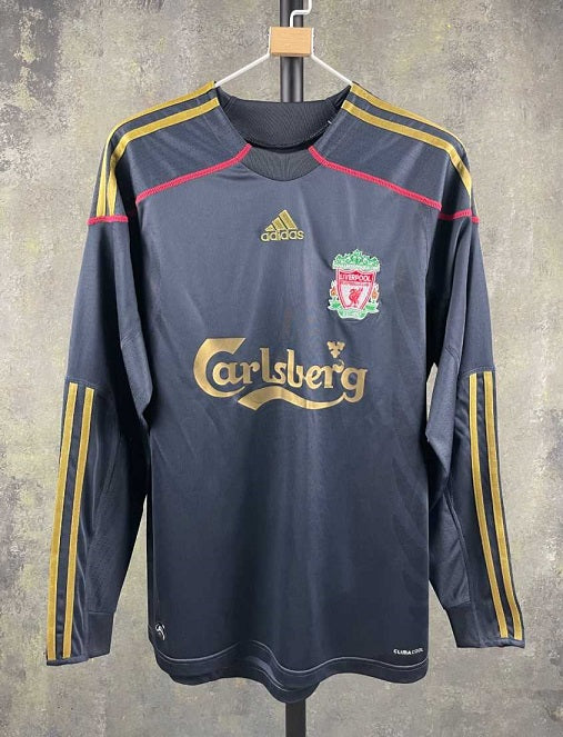 Liverpool Away 09/10 Long Sleeve Retro Jersey