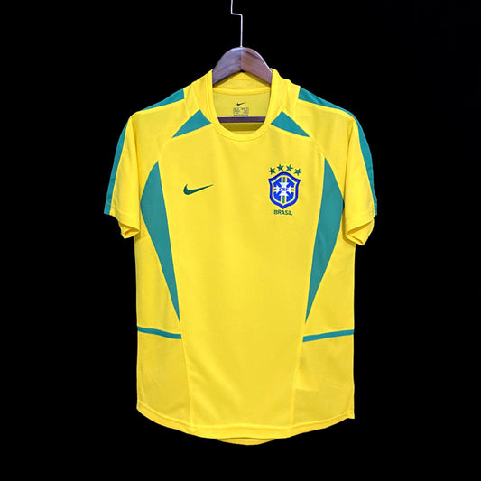 Brazil 2002 Home Retro Jersey