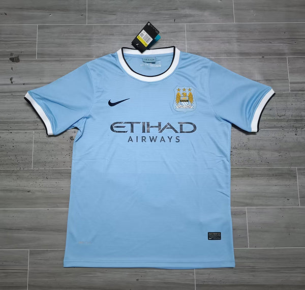 Man. City 13/14 Home Retro Club Jersey