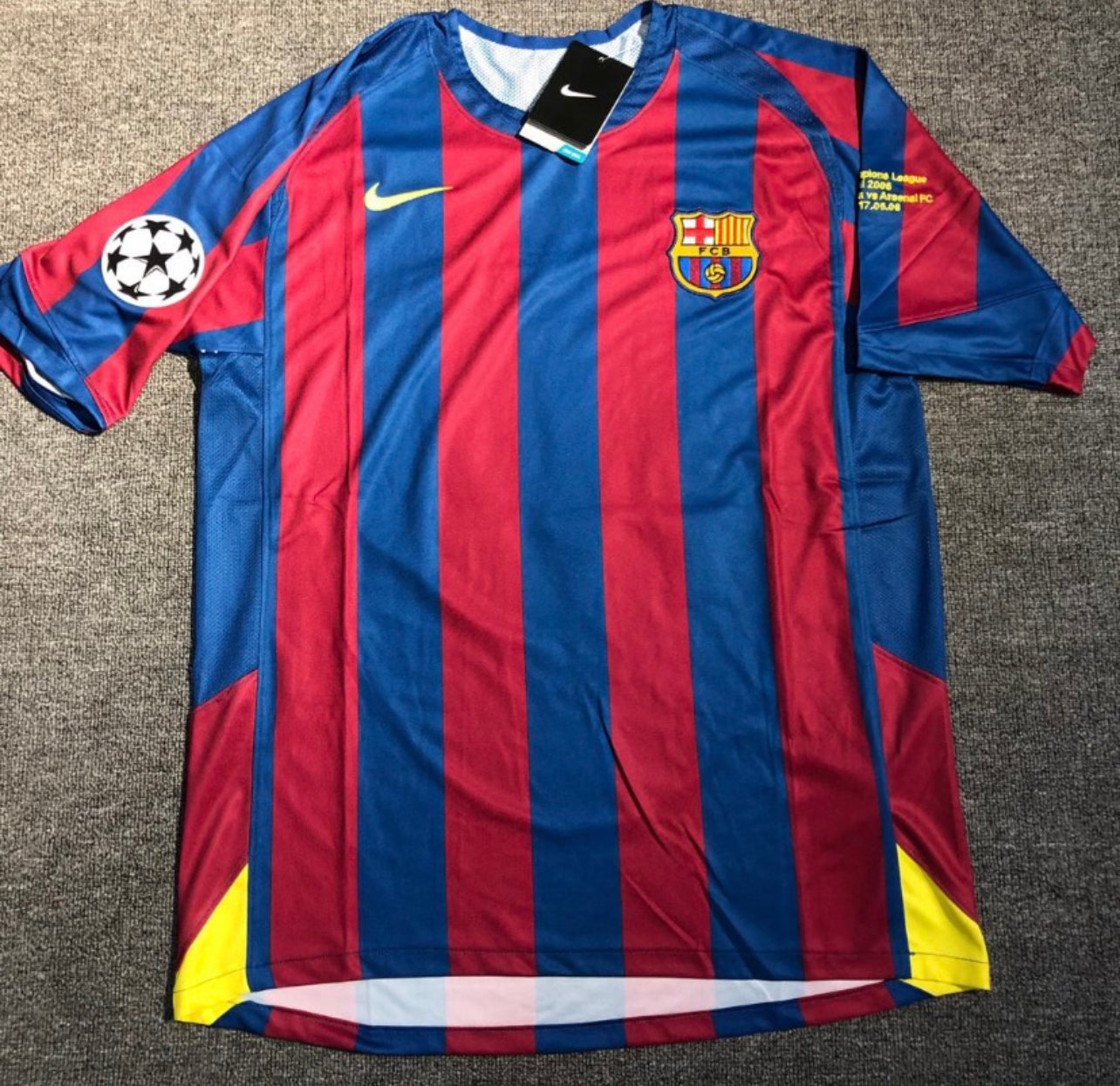 Barça 05/06 Home Retro Club Jersey