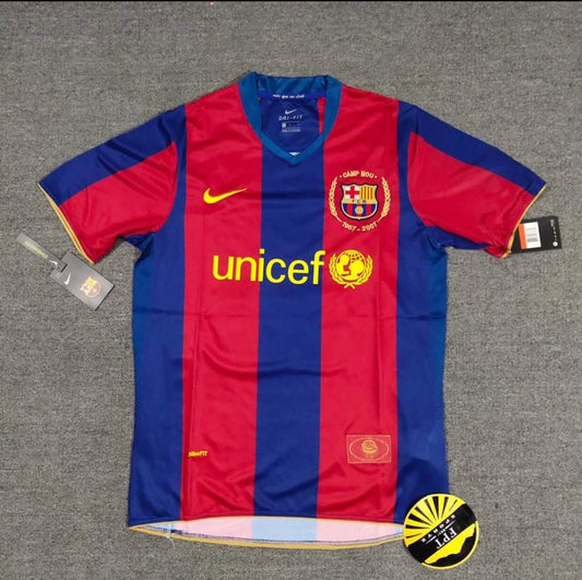 Barça 07/08 Home Retro Club Jersey