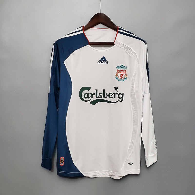 Liverpool Away 06/07 Long Sleeve Retro Jersey