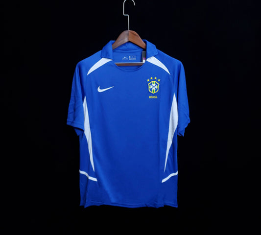 Brazil 2002 Away Retro Jersey