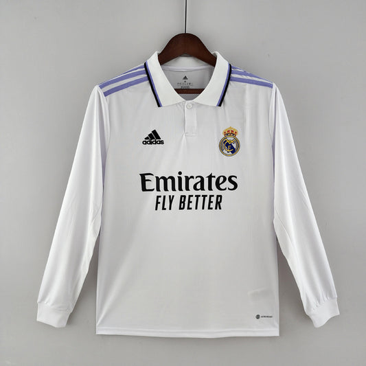 R. Madrid Home Long Sleeve Standard Issue 22/23 Kit
