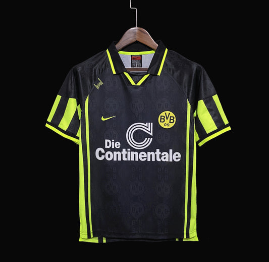 Borussia Dmund. 1996 Away Retro Club Jersey