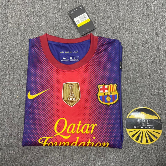 Barça 12/13 Home Retro Club Jersey