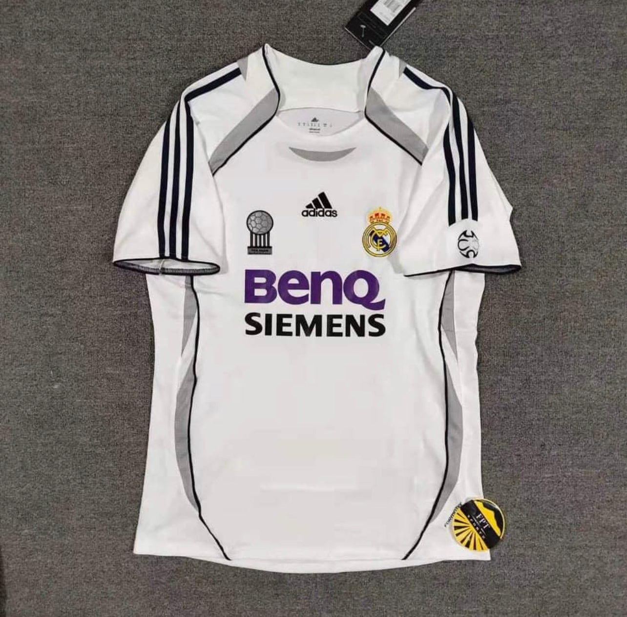 R. Madrid 06/07 Home Retro Club Jersey