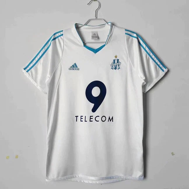 Marseille 03/04 Home Retro Club Jersey